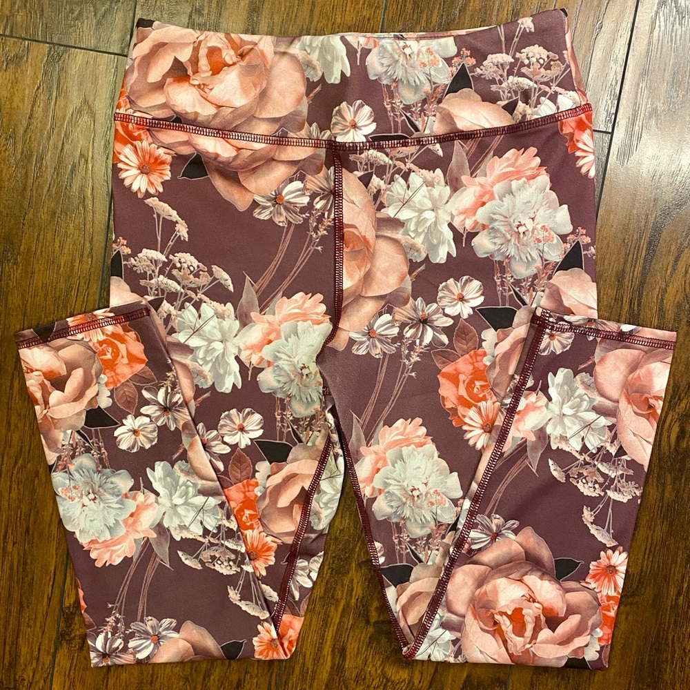 High Waisted Floral Yoga Leggings Evolution And Creation